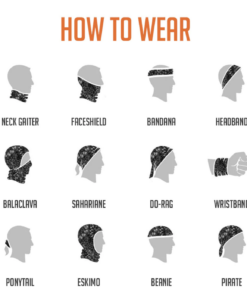 Alternative view of JRN Costa Rica Flash Neck Gaiter